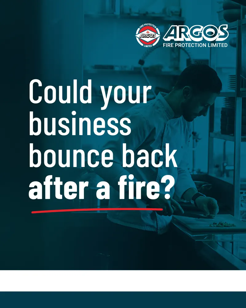 Argos Fire Protection social media post designed by Bigbox