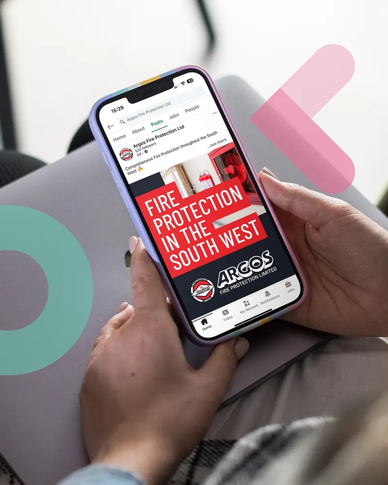 Argos Fire Protection social media content