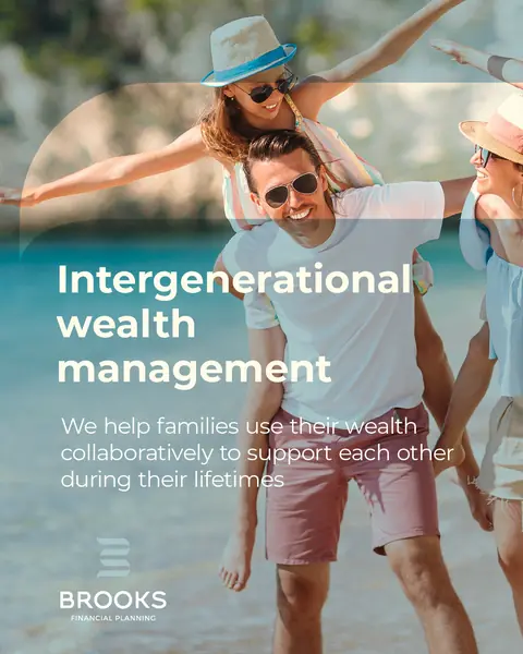 Brooks Financial Planning campaign post