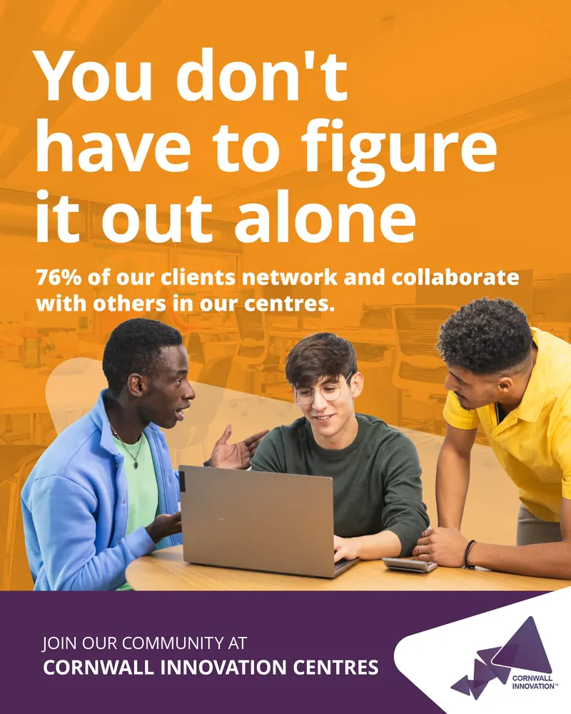 Cornwall Innovation Centre social media post