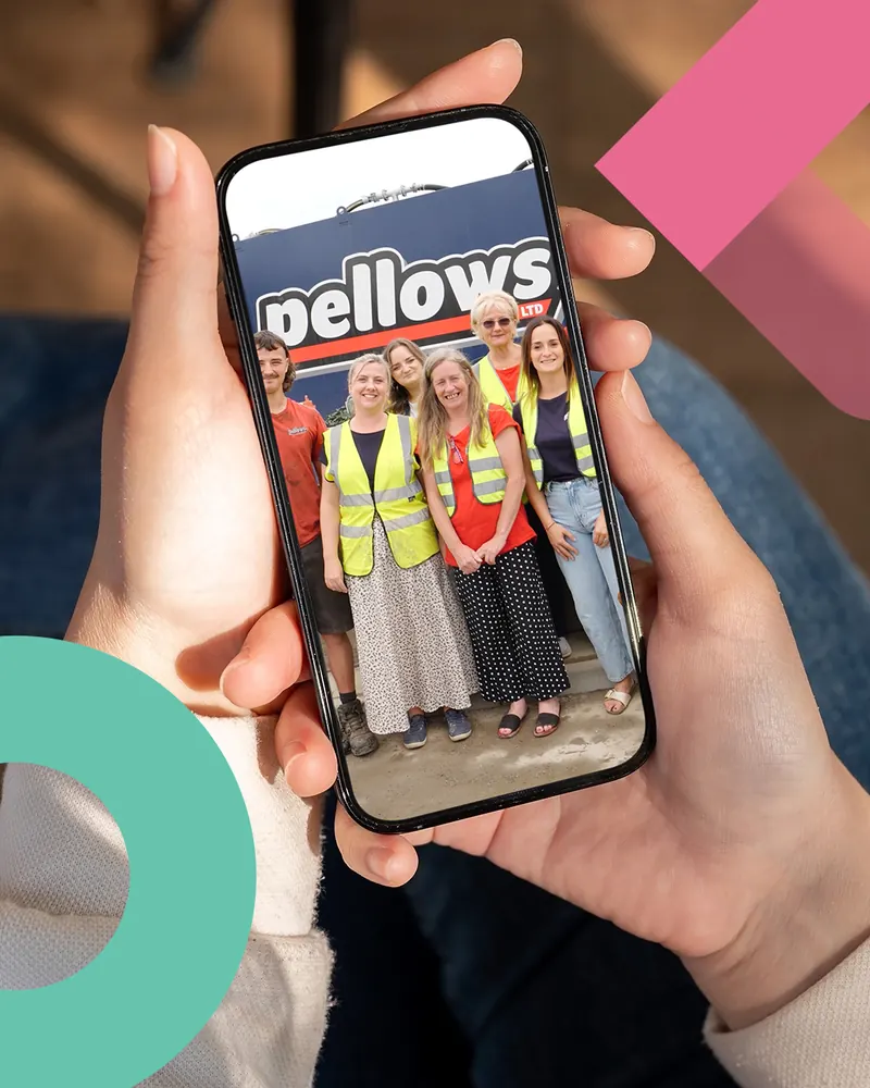 Pellows social media content